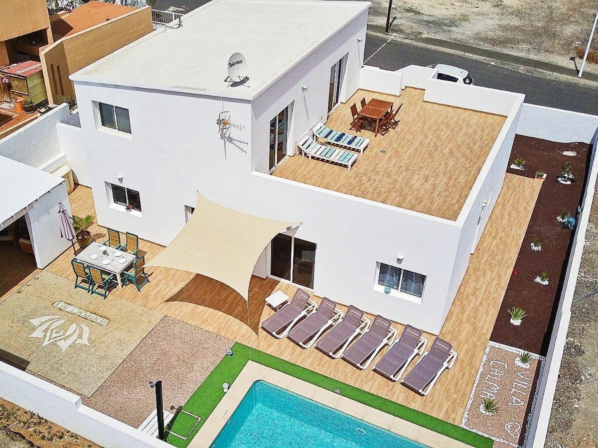 Villa Calma Climatized Pool Private Jacuzzi Spa In Tarajalejo Tuineje Ngoại thất bức ảnh
