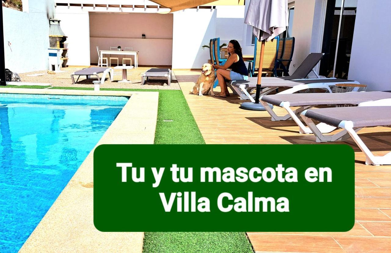 Villa Calma Climatized Pool Private Jacuzzi Spa In Tarajalejo Tuineje Ngoại thất bức ảnh