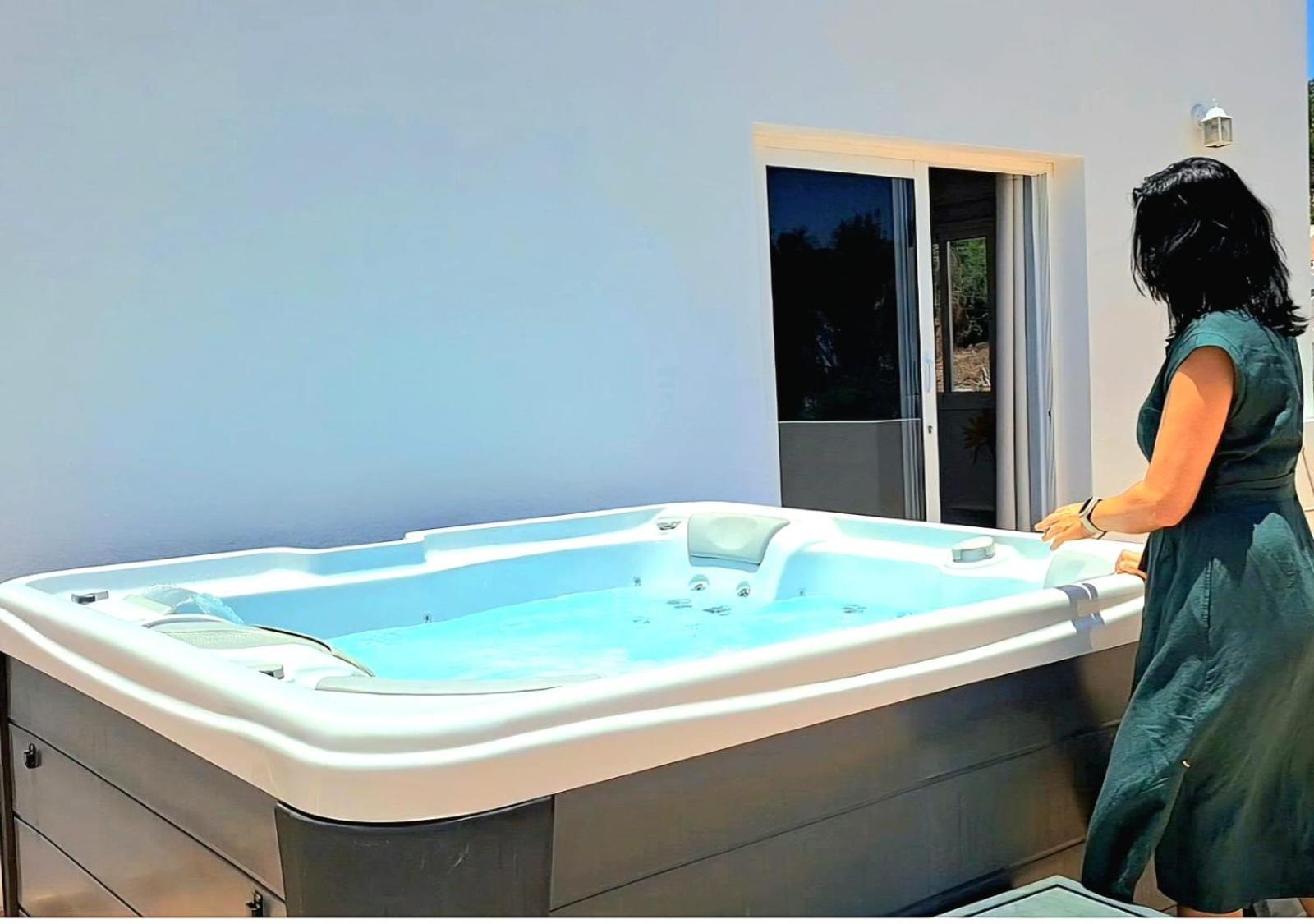 Villa Calma Climatized Pool Private Jacuzzi Spa In Tarajalejo Tuineje Ngoại thất bức ảnh